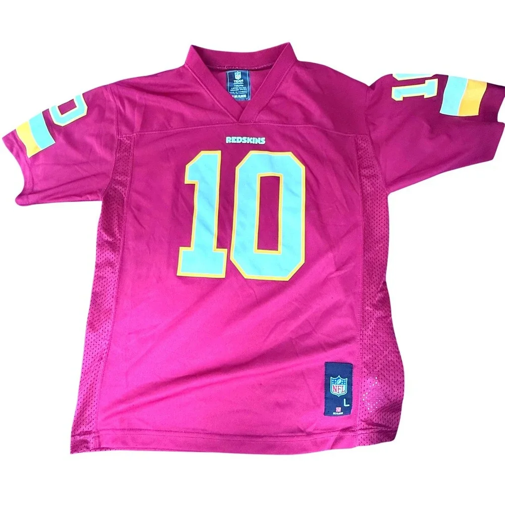 NFL Robert Griffin III RG3 Washington Redskins Jersey Youth Large 14-16 Burgundy